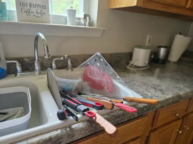 Before cleaning photo - Kitchen Reset