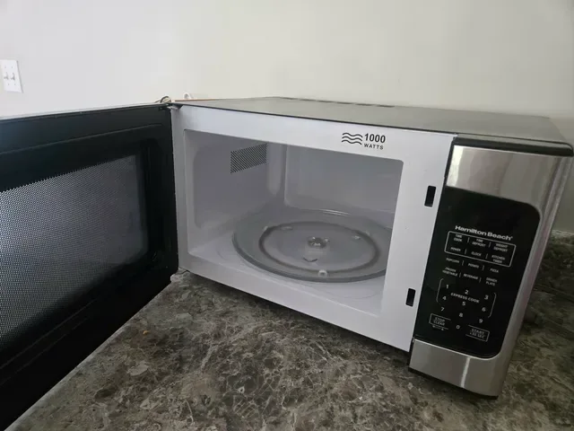 After cleaning photo - Microwave Detail