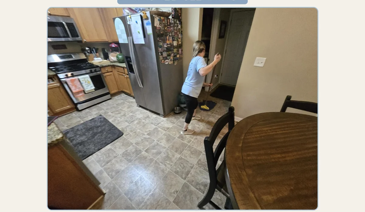 Finished cleaning photo - Kitchen
