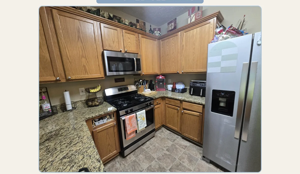 Finished cleaning photo - Kitchen Wide View